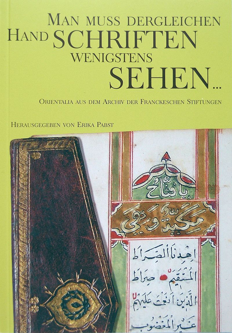 Coverabbildung der Kleinen Schriftenreihe Band 8 Man muss dergleichen Handschriften wenigstens sehen 