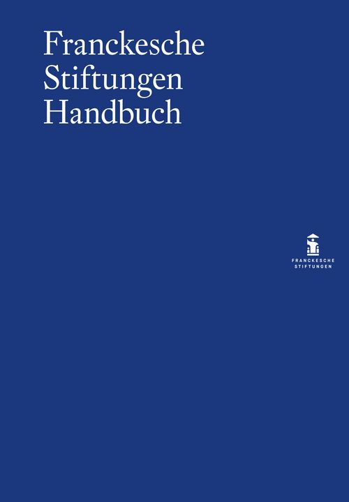 Coverabbildung des Handbuchs der Franckeschen Stiftungen (Cover)