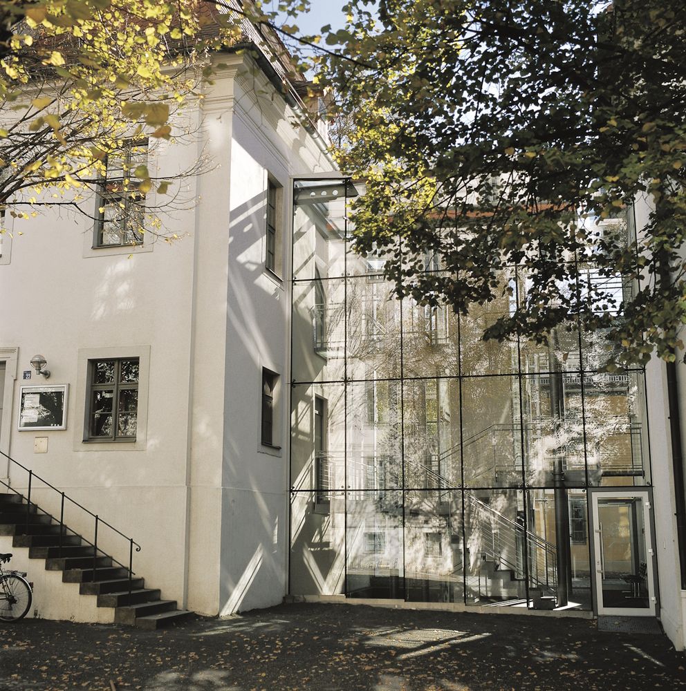 Ansicht des Treppenhauses von Haus 22–24